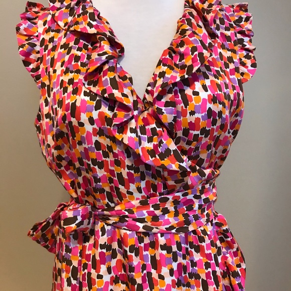 Kate Spade Pink Wrap Dress❣️ - Picture 3 of 9